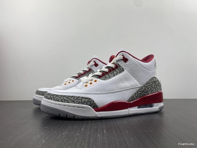 Retro Cardinal Jordan Red 3 CT8532-126 0729